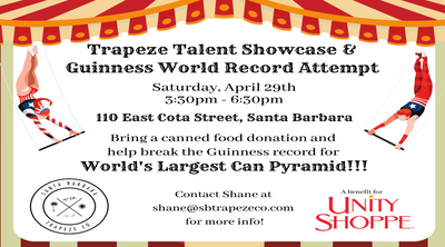 TRAPEZE SHOWCASE AND WORLD RECORD ATTEMPT